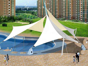 張拉膜結構景觀棚工程